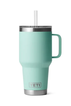 Yeti 35 Ounce Rambler Mug with Straw Lid - Seafoam Trusted Brand