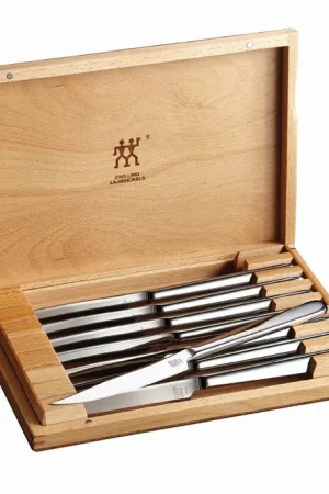 Zwilling Stainless Steel 8 Piece Steak Knife Promo Set Popular