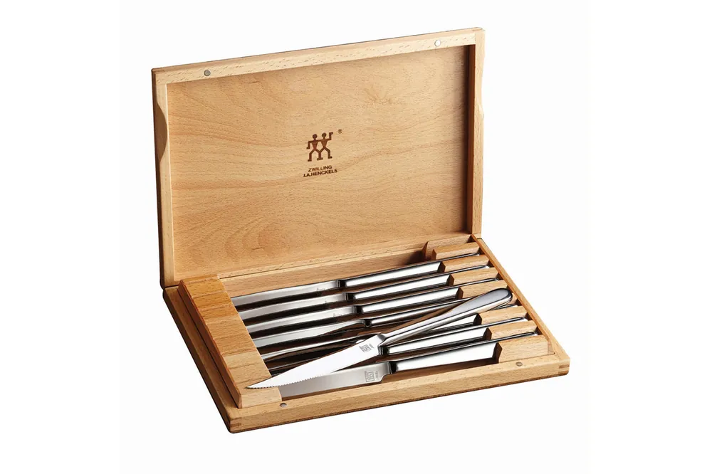 Zwilling Stainless Steel 8 Piece Steak Knife Promo Set Popular