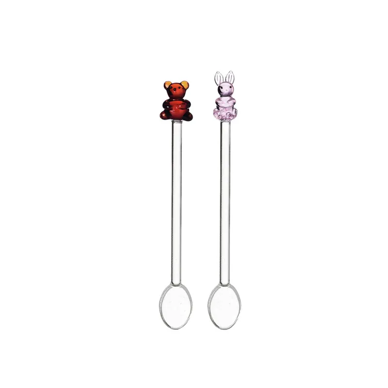 Spoon set 2 pcs, with bunny and bear Reduced Price