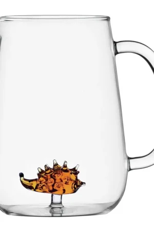 Jug with hedgehog Free Returns