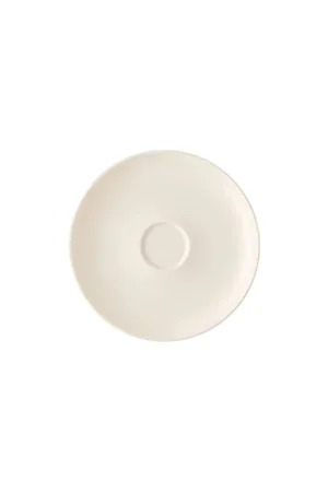 Best Choice Rosenthal Porcelain, Coffee Saucer/Coupe, Brillance Bone China Weiss