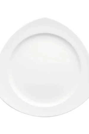 Viral Rosenthal Porcelain, Dinner Plate, 10 1/2 inch, triangular, Vario Pure