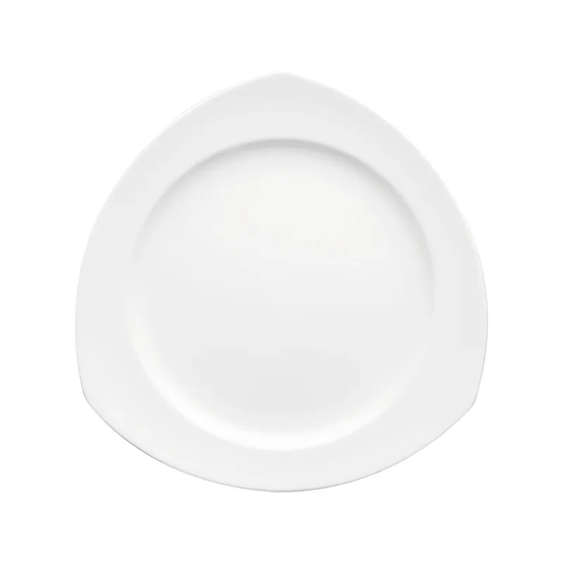 Viral Rosenthal Porcelain, Dinner Plate, 10 1/2 inch, triangular, Vario Pure