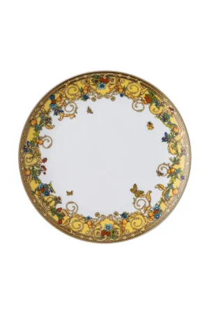 Authentic Rosenthal Porcelain, Salad Plate, 8 1/4 inch, Butterfly Garden Le jardin de Versace